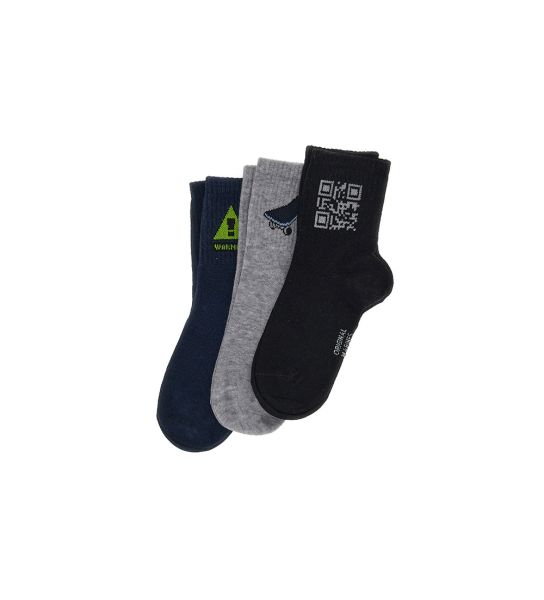 TRI-PACK SHORT SOCKS