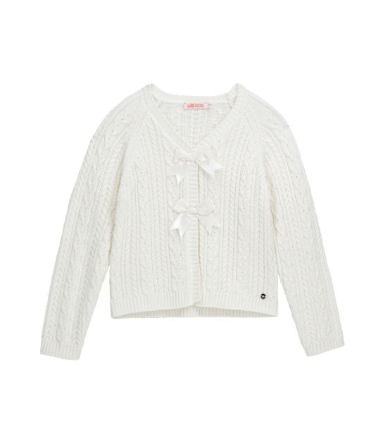 CARDIGAN WITH BOWS