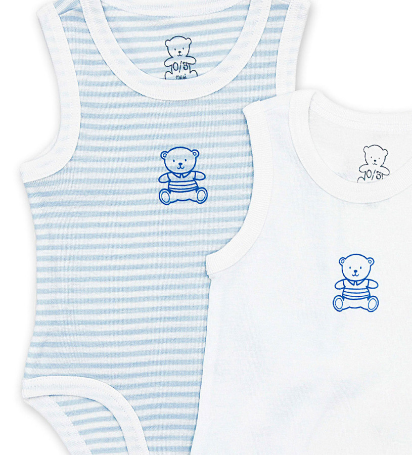 Neonato - Body in costina di cotone
