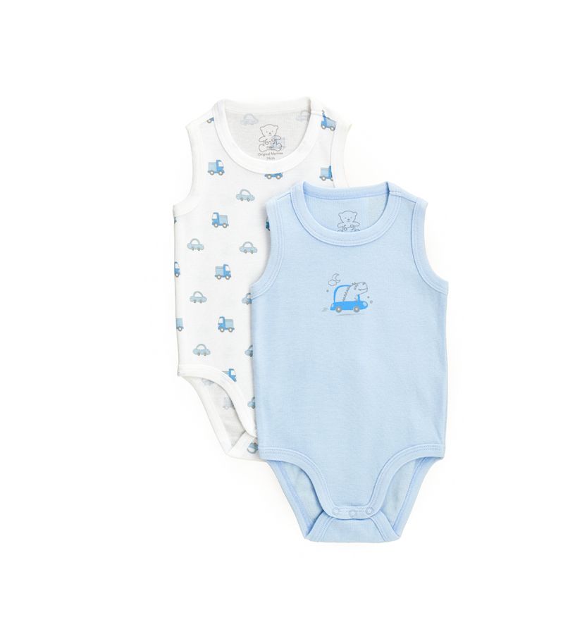 Neonato - Body in costina di cotone
