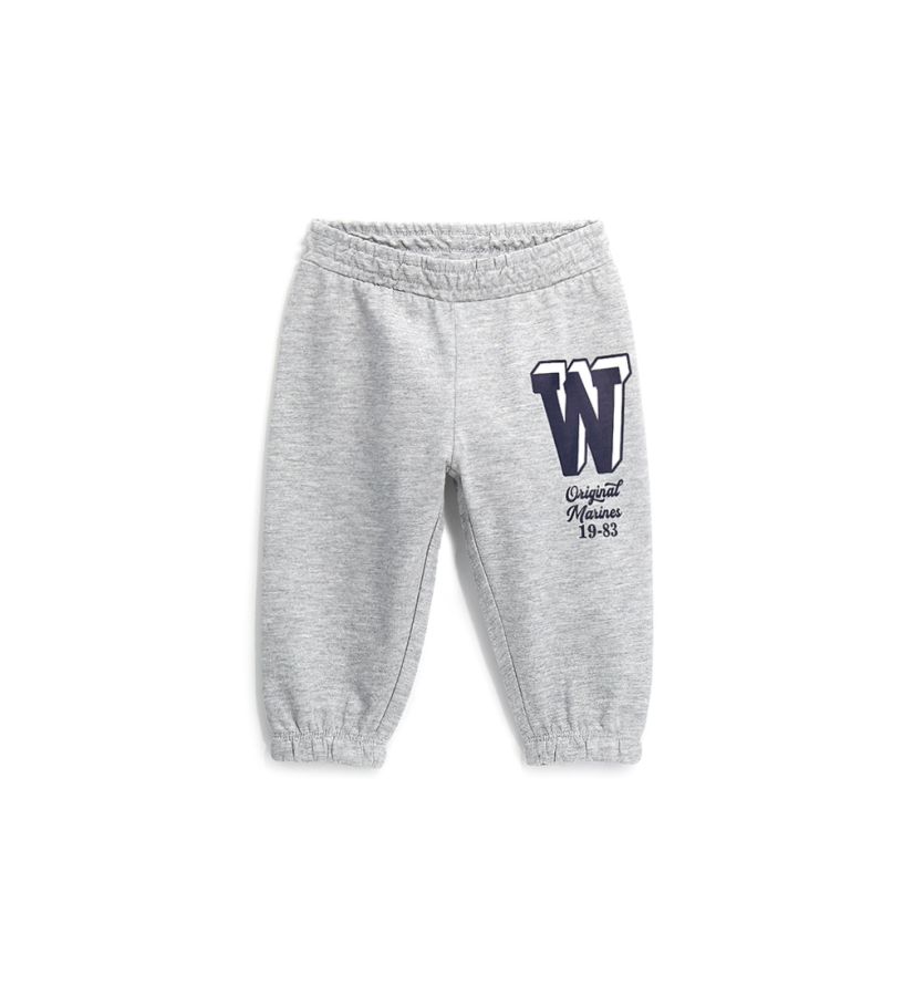 Baby Boy - Cotton fleece trousers