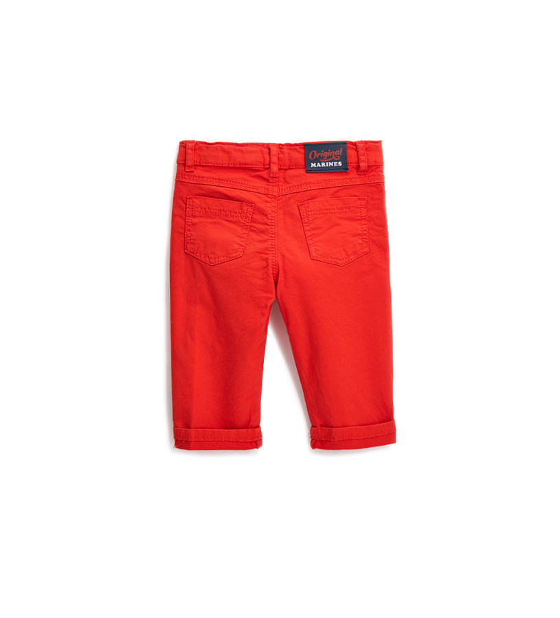 Baby Boy - Stretch cotton trousers