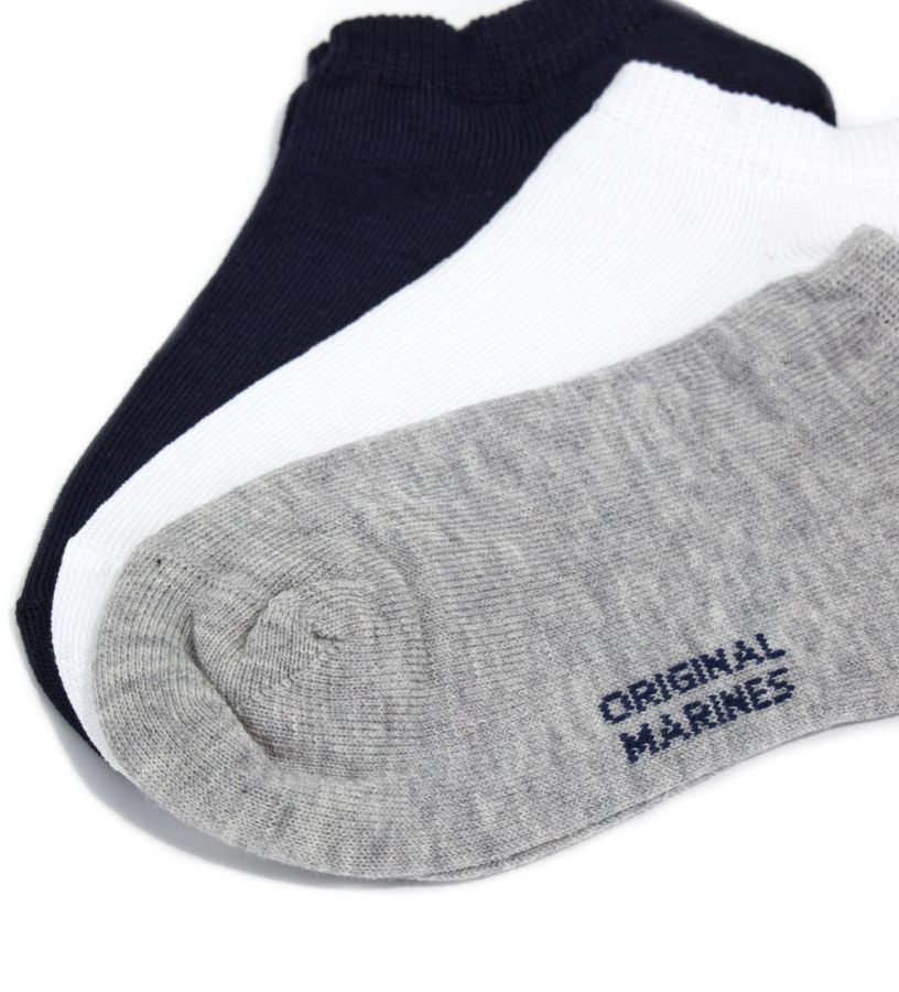 Boy - Tri-pack socks sneakers