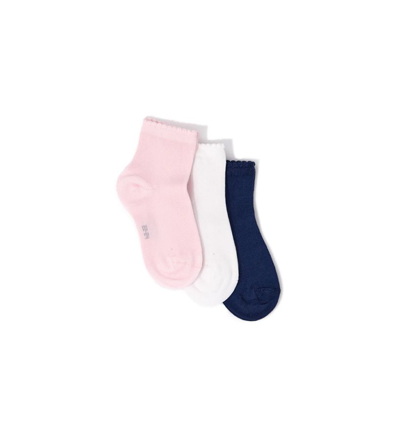 Girl - Tri-pack short sock