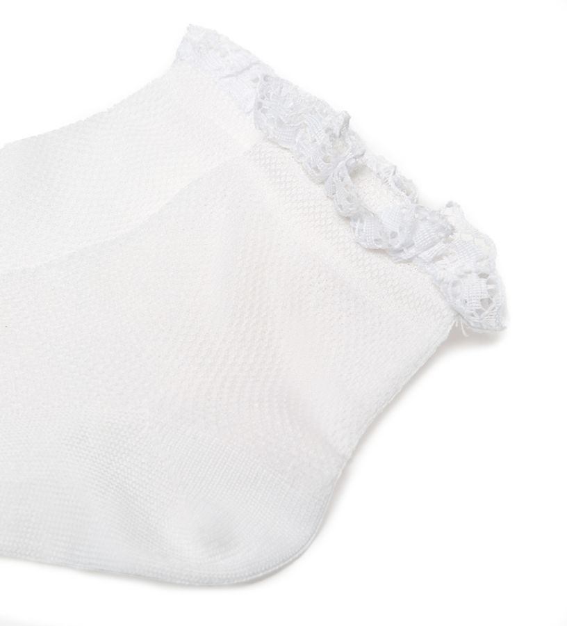 Girl - Bi-pack socks with lace