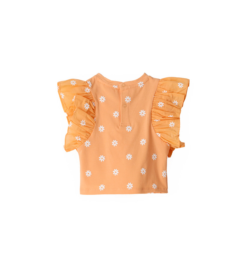 Neonata - T-shirt con volant