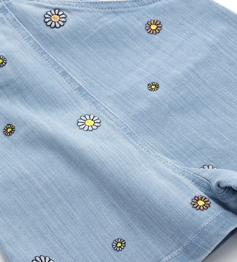 Baby Girl - Denim dungarees
