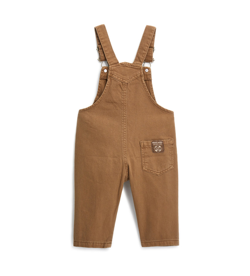 Baby Boy - Gabardine dungarees