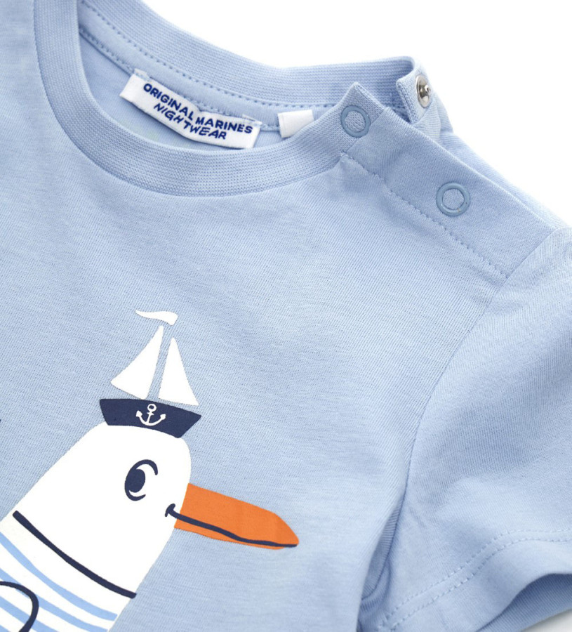 Baby Boy - Short pajamas with print
