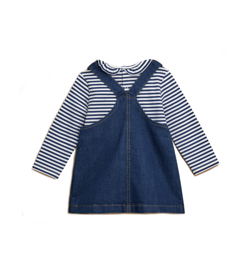 Baby Girl - Dungarees set