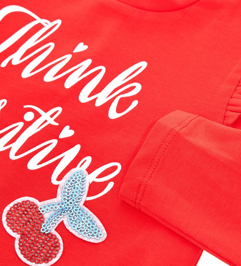 Baby Girl - T-shirt with ruffles