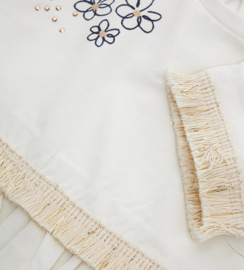 Baby Girl - T-shirt with rhinestones