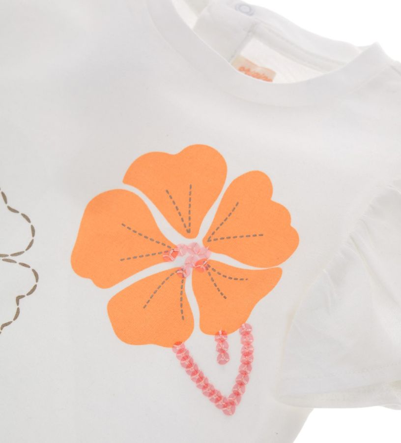 Baby Girl - T-shirt and shorts set