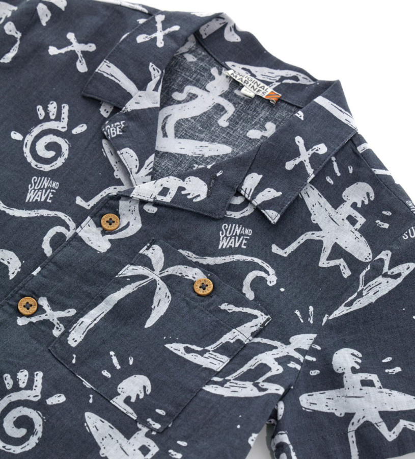 Boy - Linen-cotton shirt