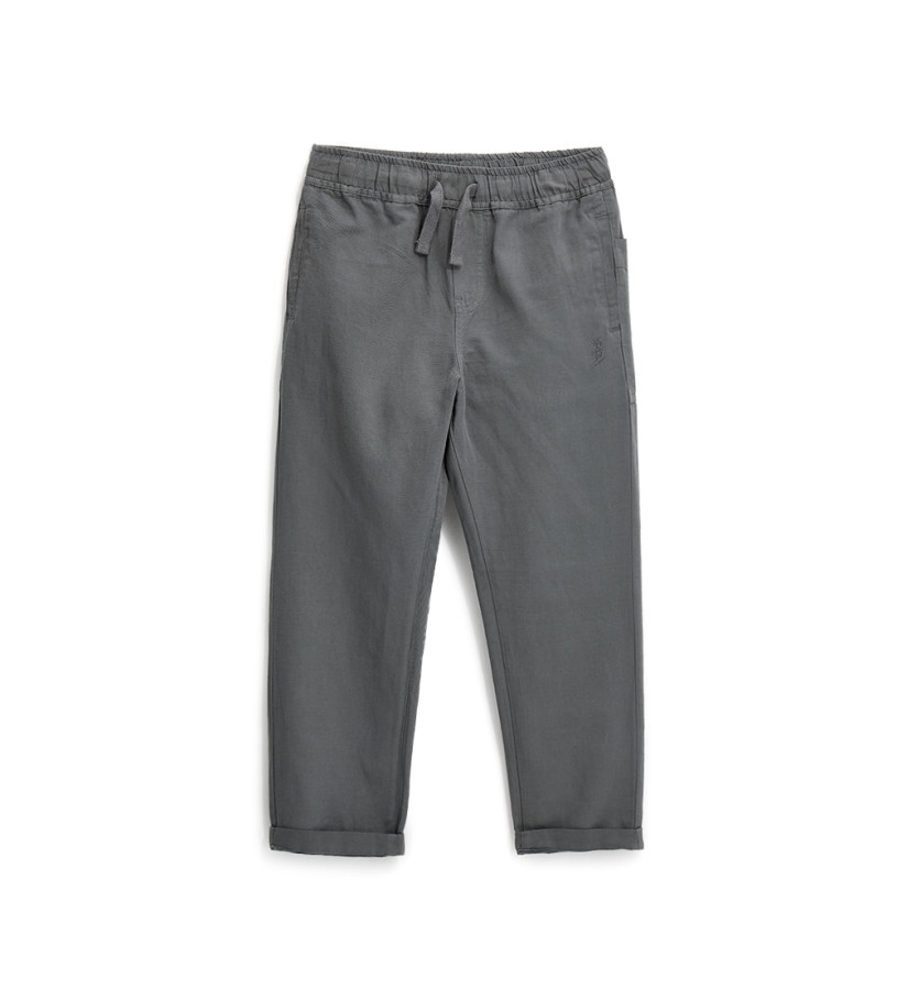 Boy - Linen-cotton trousers