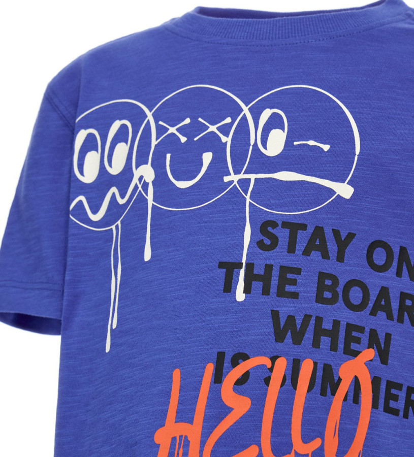 Boy - Slub cotton T-shirt