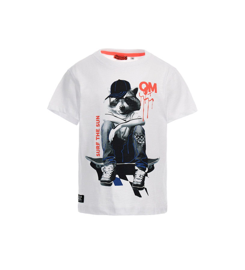 Boy - Slub cotton T-shirt