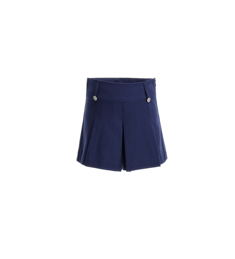 Girl - Viscose Bermuda shorts
