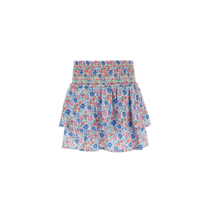 Girl - Floral shorts skirt