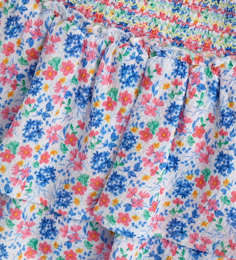 Girl - Floral shorts skirt