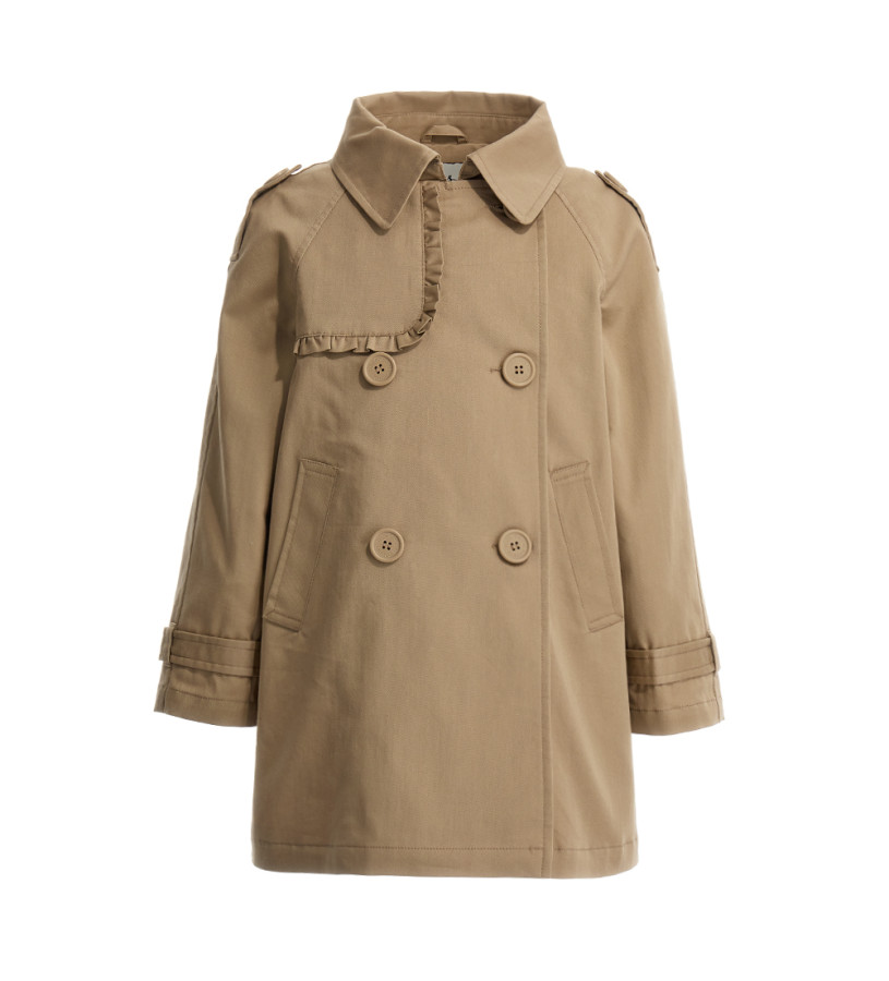 Girl - Double-breasted trench coat