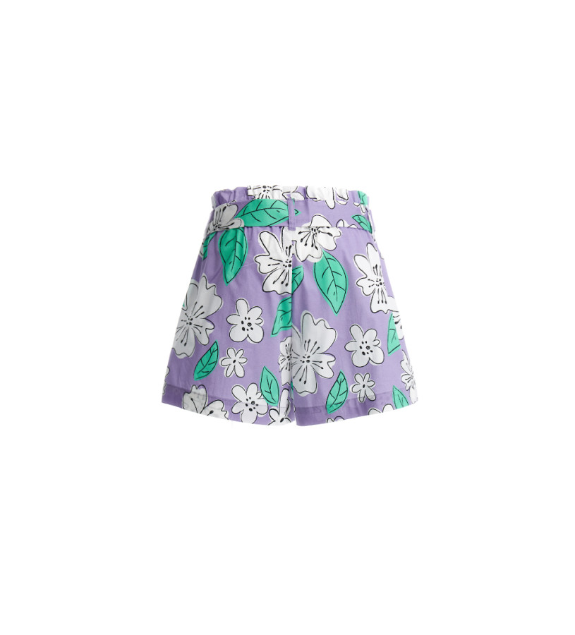 Girl - Cotton Bermuda shorts