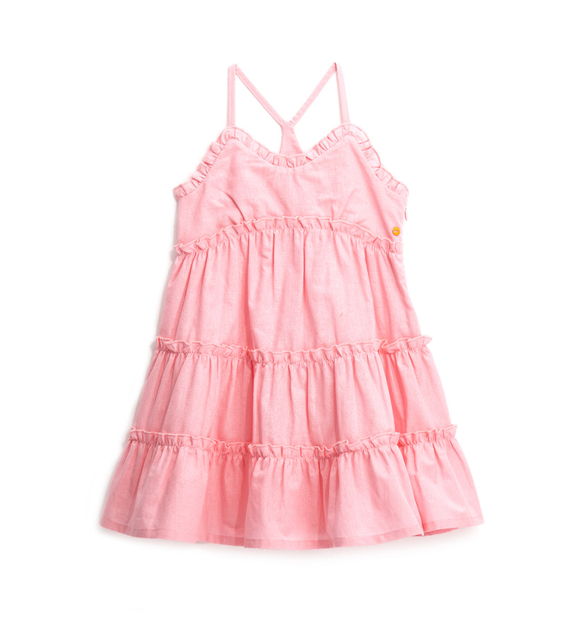 Girl - Linen blend dress