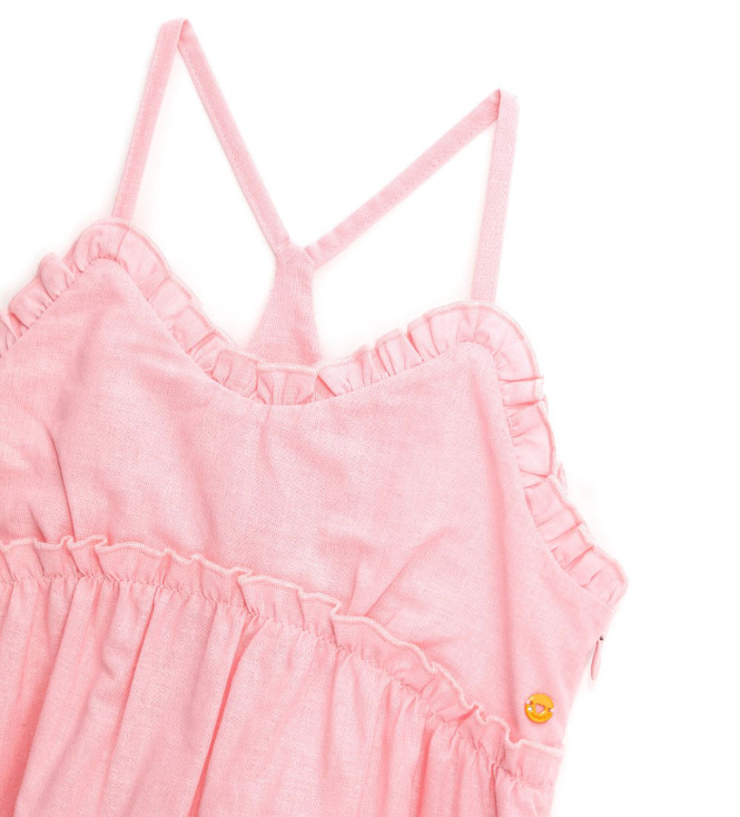 Girl - Linen blend dress