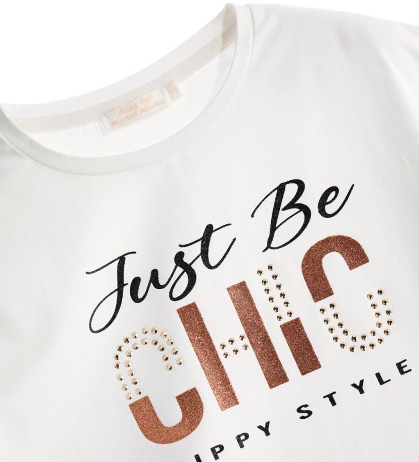 Girl - T-shirt with cuff