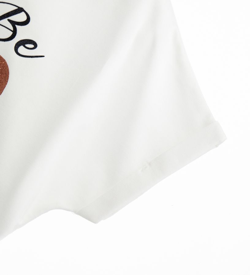 Girl - T-shirt with cuff