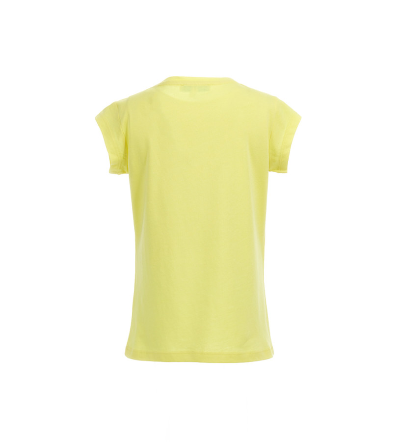 Girl - T-shirt with rhinestones and glitter