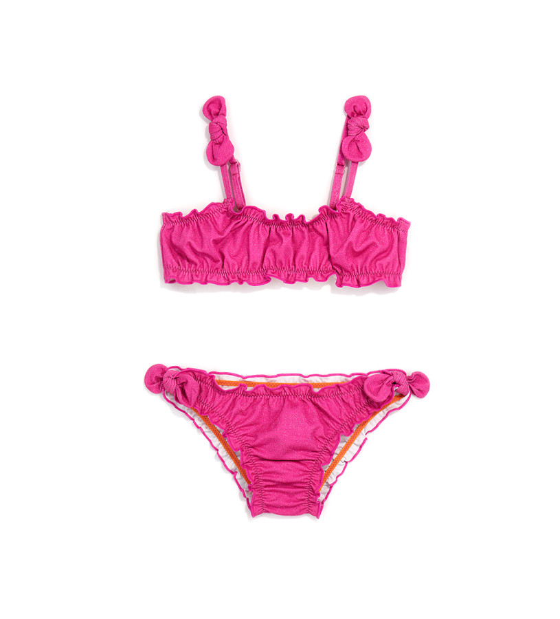 Girl - 2-piece glitter swimsuit