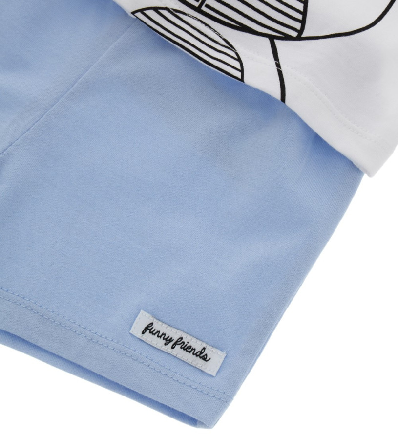 Newborn - T-shirt and Bermuda shorts
