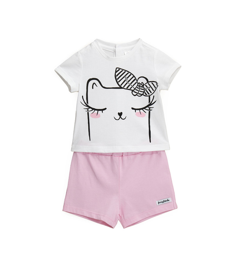 Newborn - T-shirt and Bermuda shorts