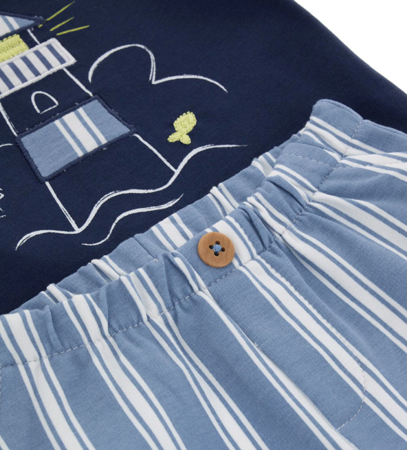 Newborn - T-shirt and Bermuda shorts
