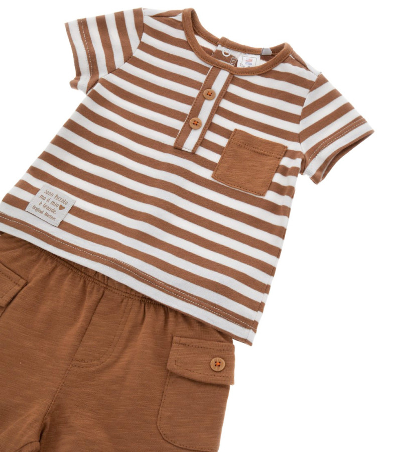 Newborn - T-shirt and Bermuda shorts