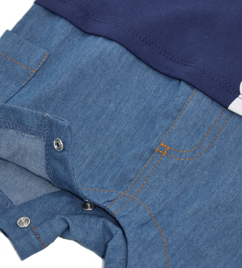 Newborn - Denim romper