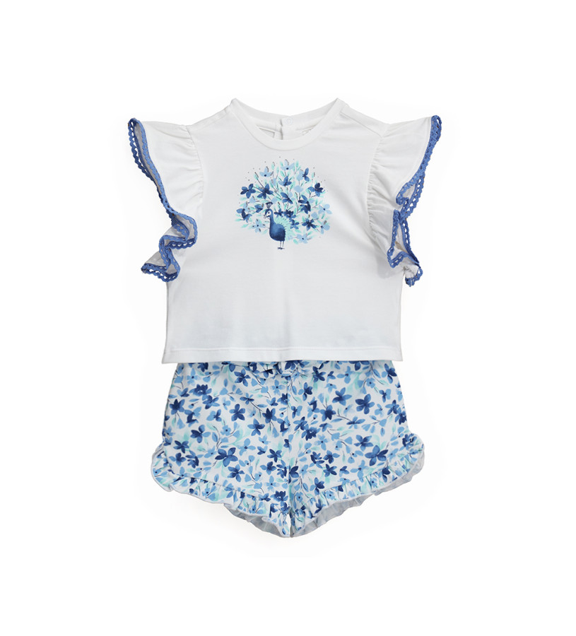 Newborn - T-shirt and Bermuda shorts