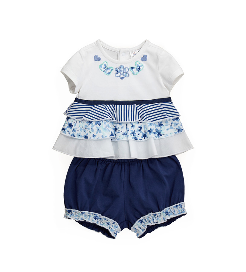 Newborn - T-shirt and Bermuda shorts