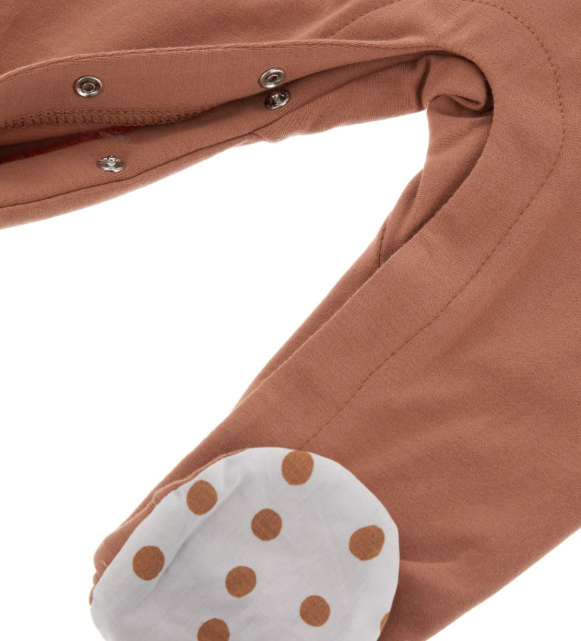Newborn - Onesie with Sangallo collar