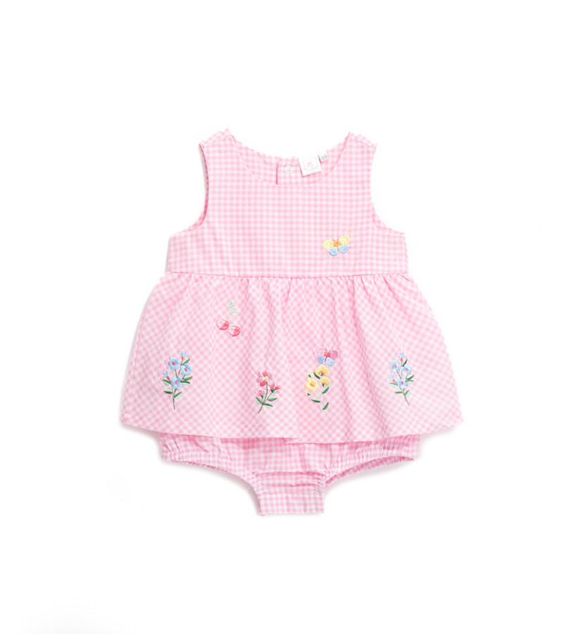 Newborn - Romper with embroidery
