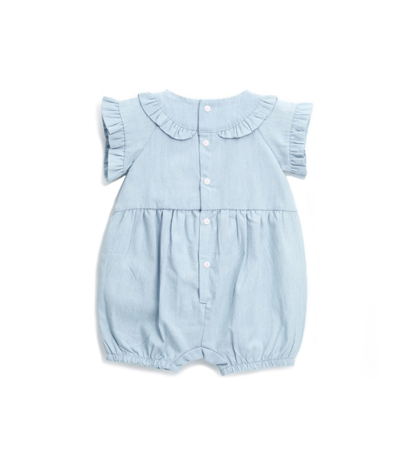Newborn - Denim romper
