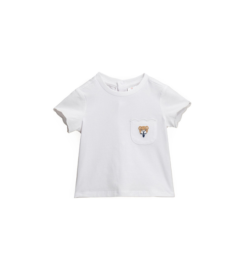 Neonata - T-shirt con taschina