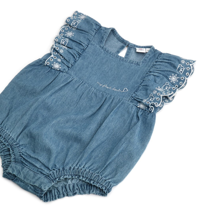 Newborn - Denim romper