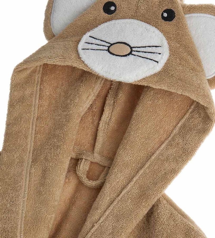 Baby Boy - Bathrobe with ears