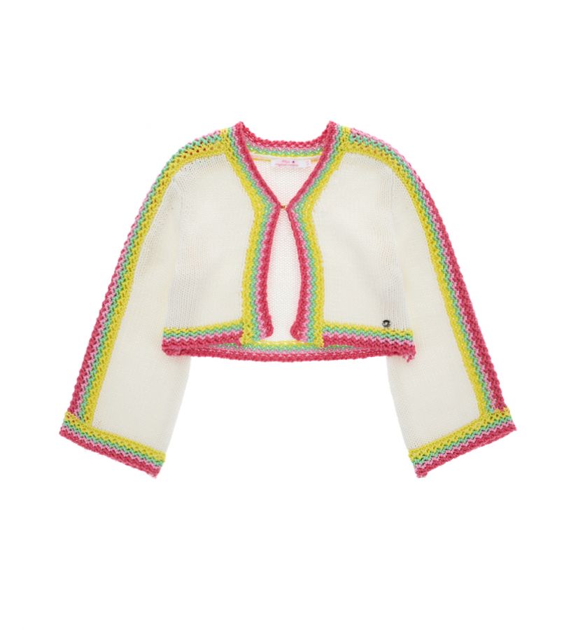Girl - V-neck cardigan