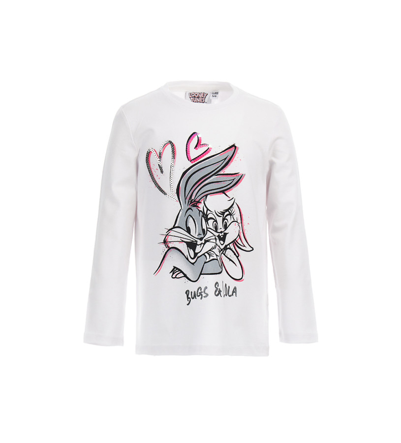 Girl - Bugs and Lola Bunny T-shirt