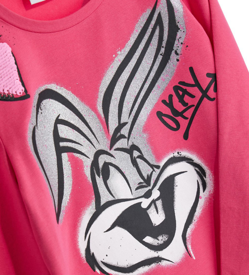 Girl - Bugs and Lola Bunny T-shirt