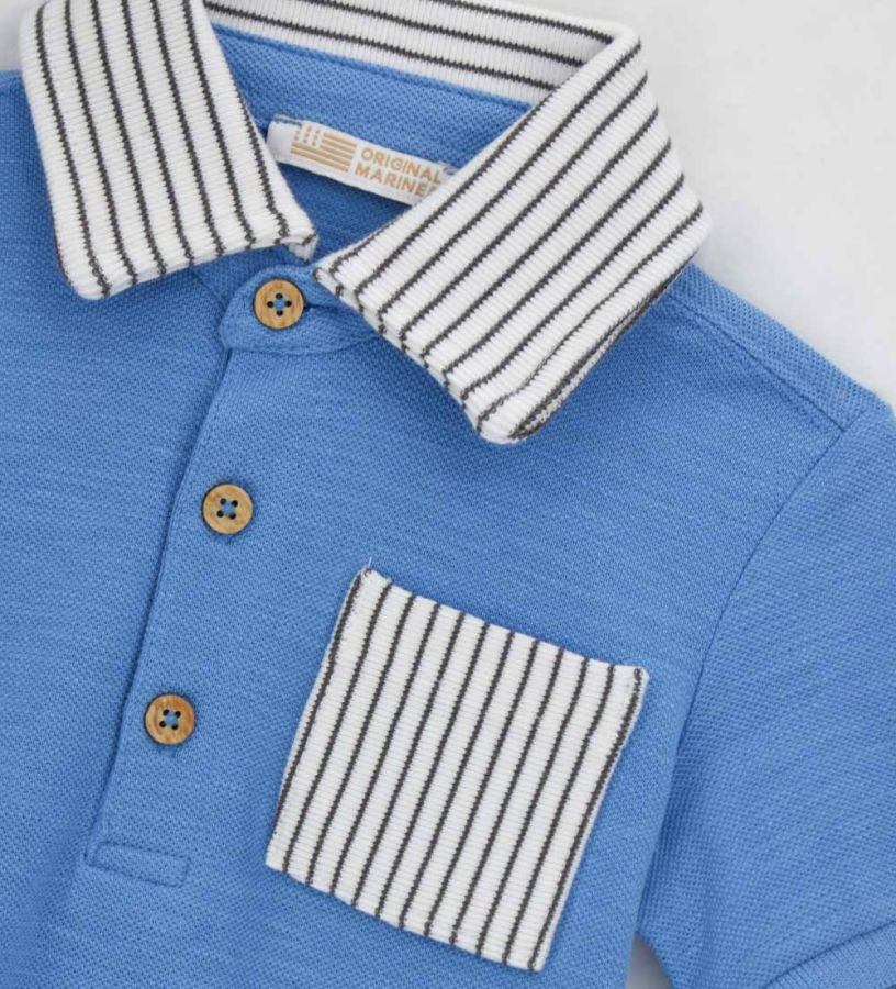 Bebè - Camiseta con botones