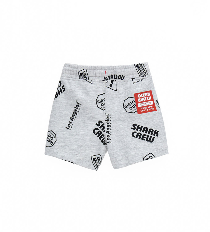 Newborn - Printed Bermuda Shorts